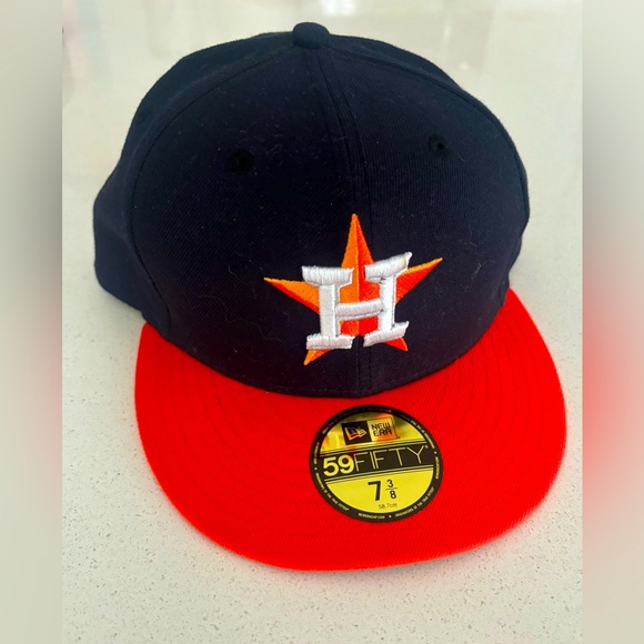 🧡⚾️💙 Houston Astros New Era SnapBack Hat - NEW - Picture 5 of 5